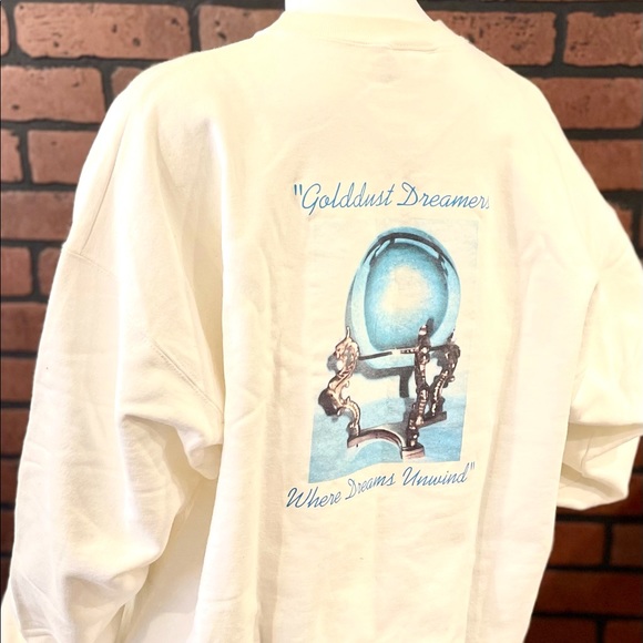 RARE 1/50 Stevie Nicks Sweatshirt Two Sided Where Dreams Unwind Crystal Ball Lg - Picture 8 of 9